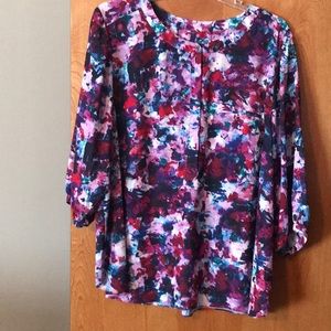 NYDJ womens plus size blouse.